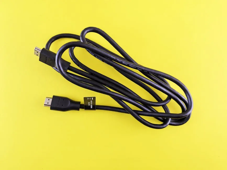 Tips Memilih Kabel HDMI Resolusi 8K untuk Kualitas Terbaik