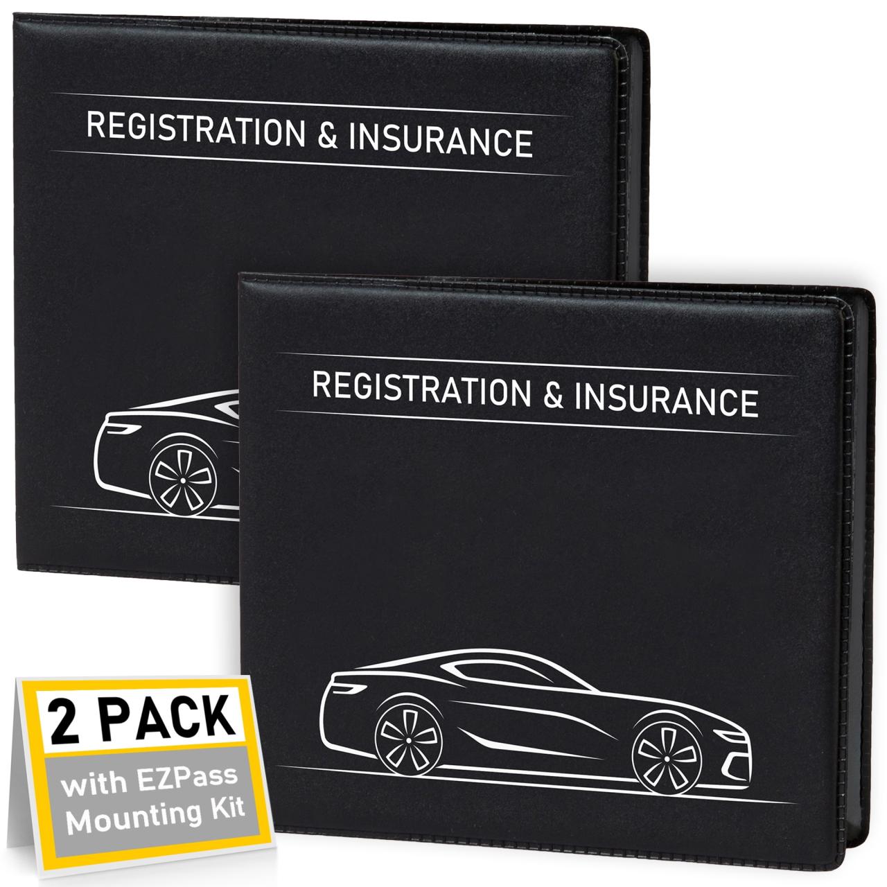 Car insurance and registration holder