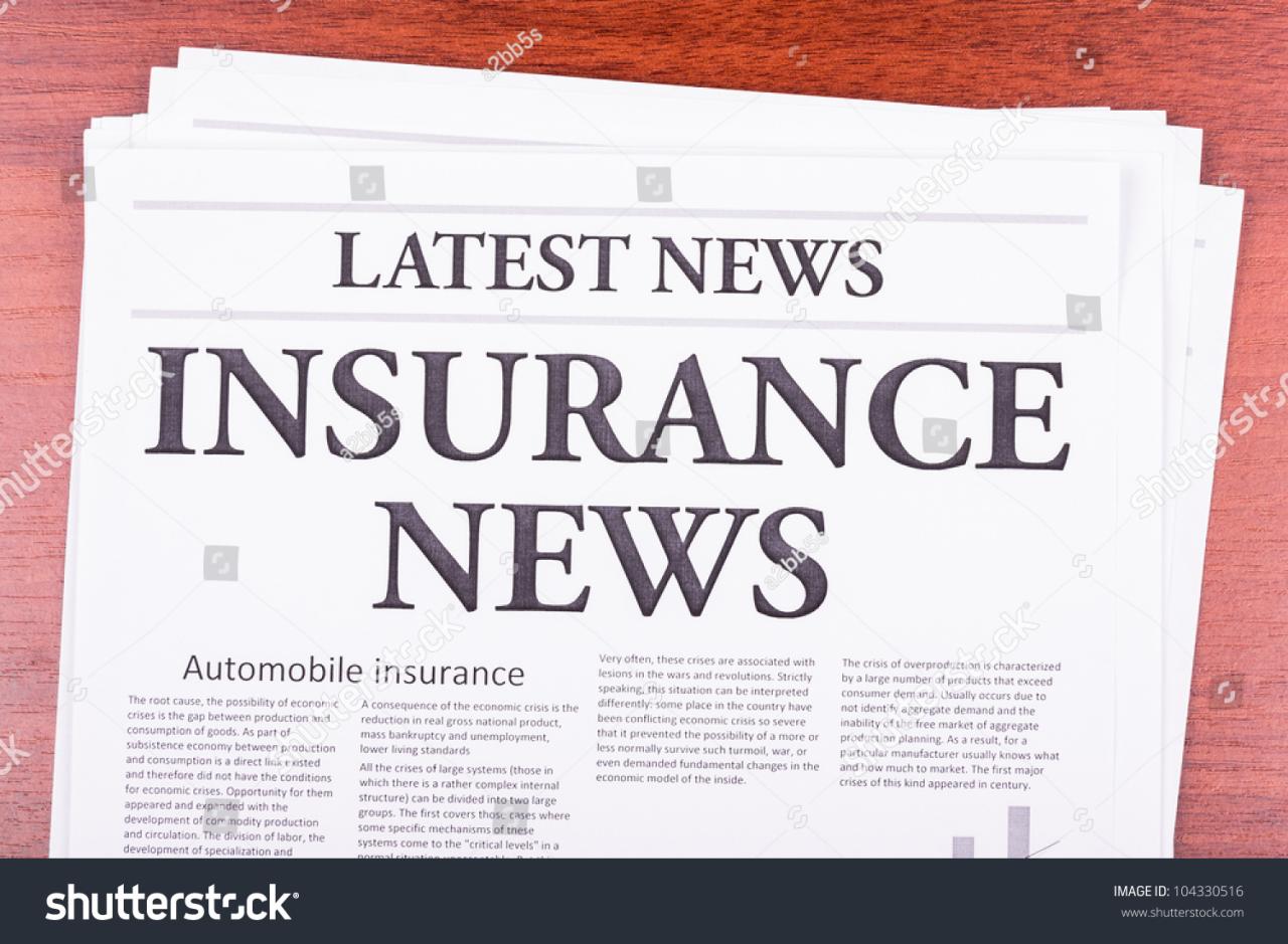 Insurance in the news